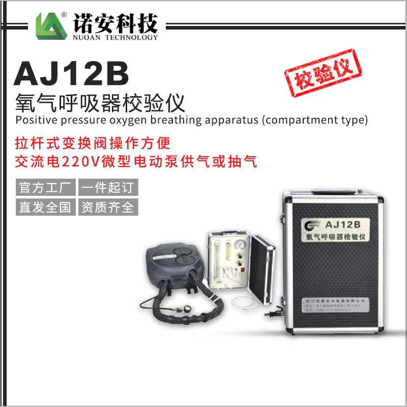 阿克苏AJ12B氧气呼吸器校验仪