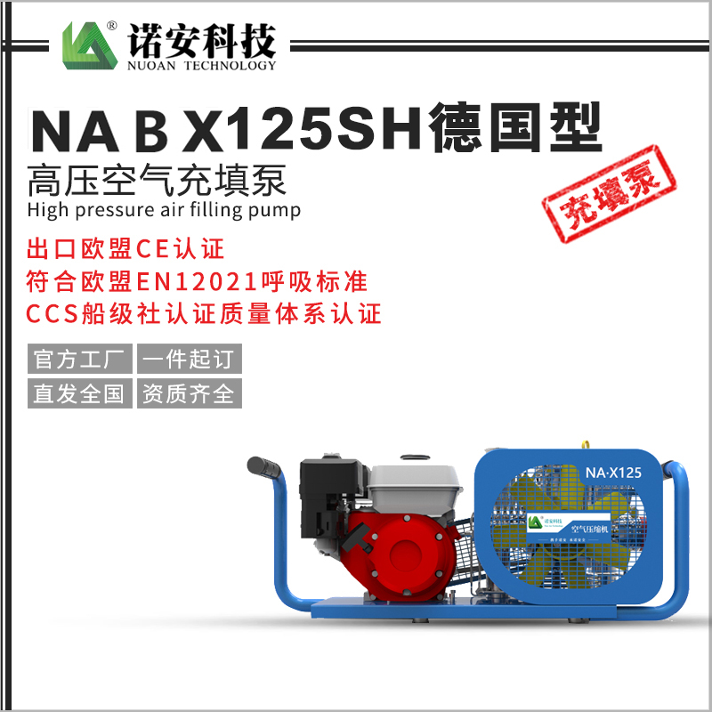 青海NABX125SH德国型高压空气充填泵