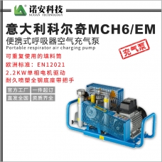 衡阳意大利科尔奇MCH6/EM便携式呼吸器空气充气泵