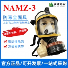 大庆NAMZ-3防毒面具 防毒全面罩 防护面罩