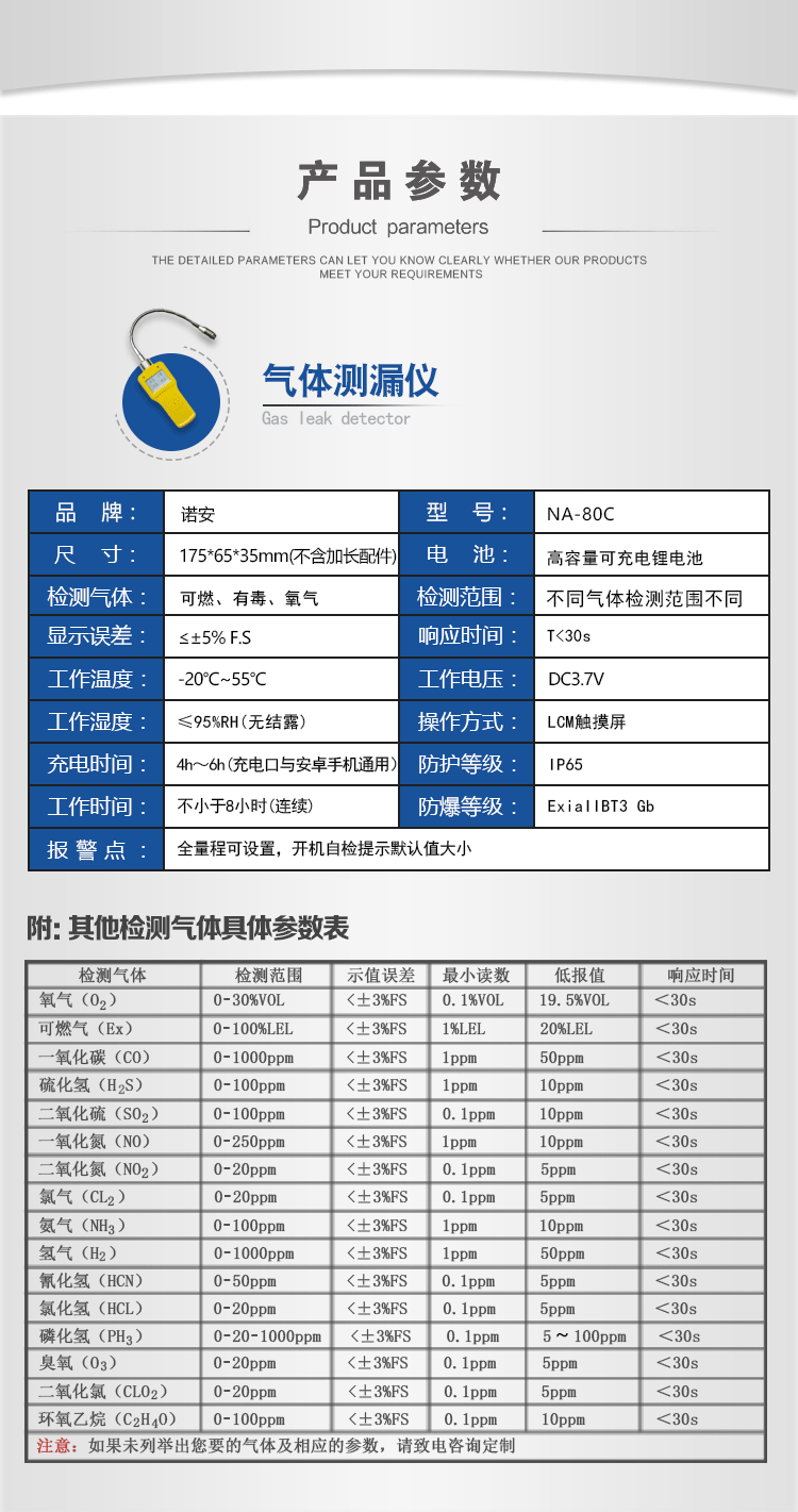 气体报警器