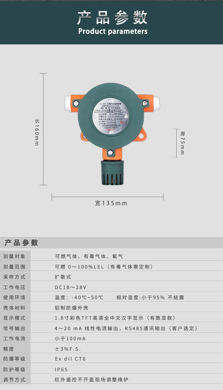 有害气体报警器